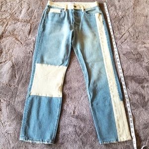 FRAME Jeans in blue & white Size 27